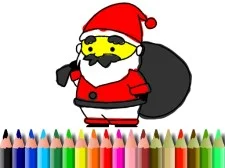 BTS Coloriage Père Noël